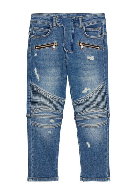 Jeans biker BALMAIN KIDS | BW6R90 Z2363619